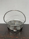 Art Nouveau Swedish Silver/Crystal Candy Dish | Antique & Vintage | Moonee Ponds Antiques | Australia Wide Delivery