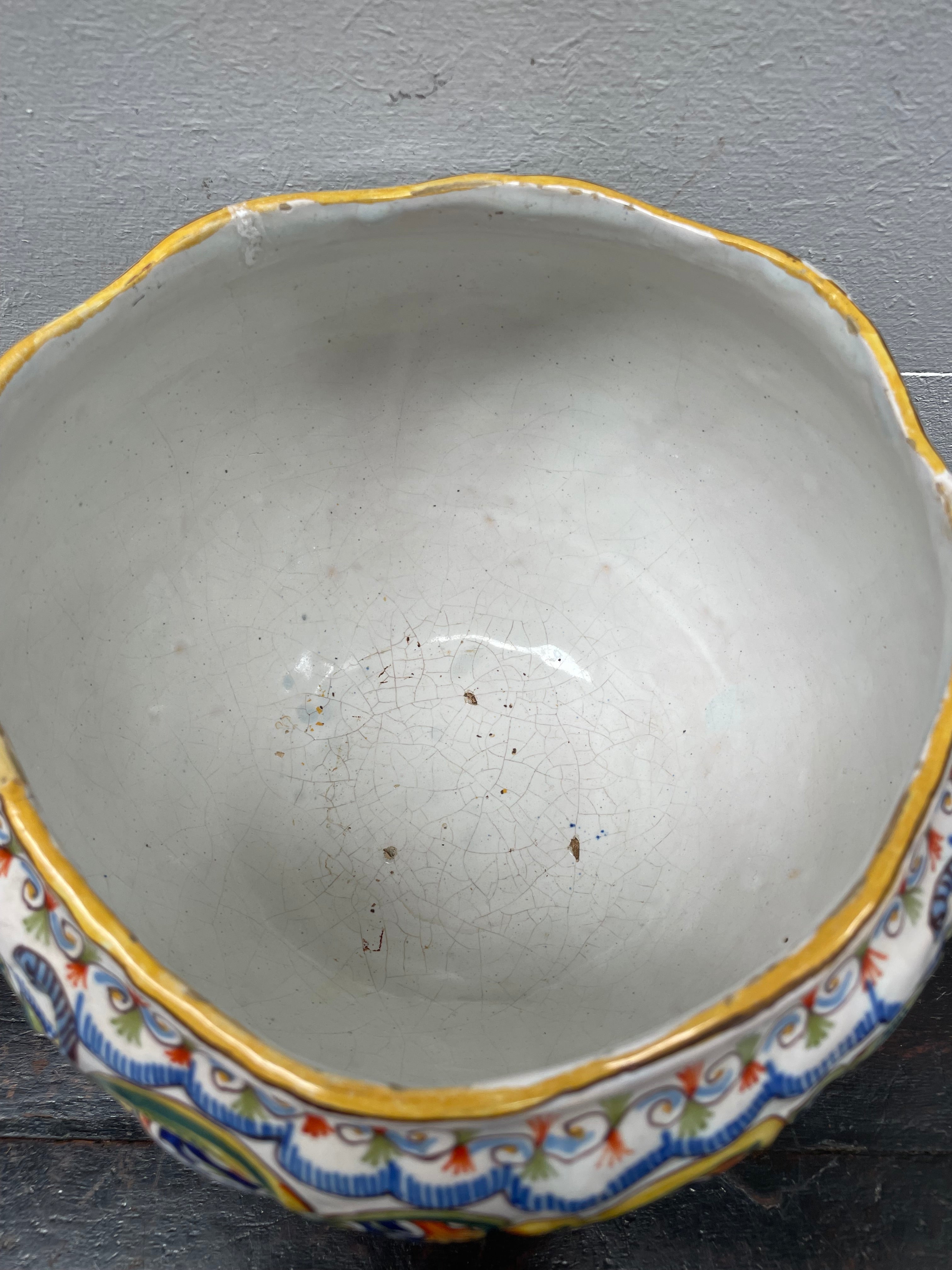 Antique Rouen Faience French Jardiniere | Antique & Vintage | Moonee Ponds Antiques | Australia Wide Delivery