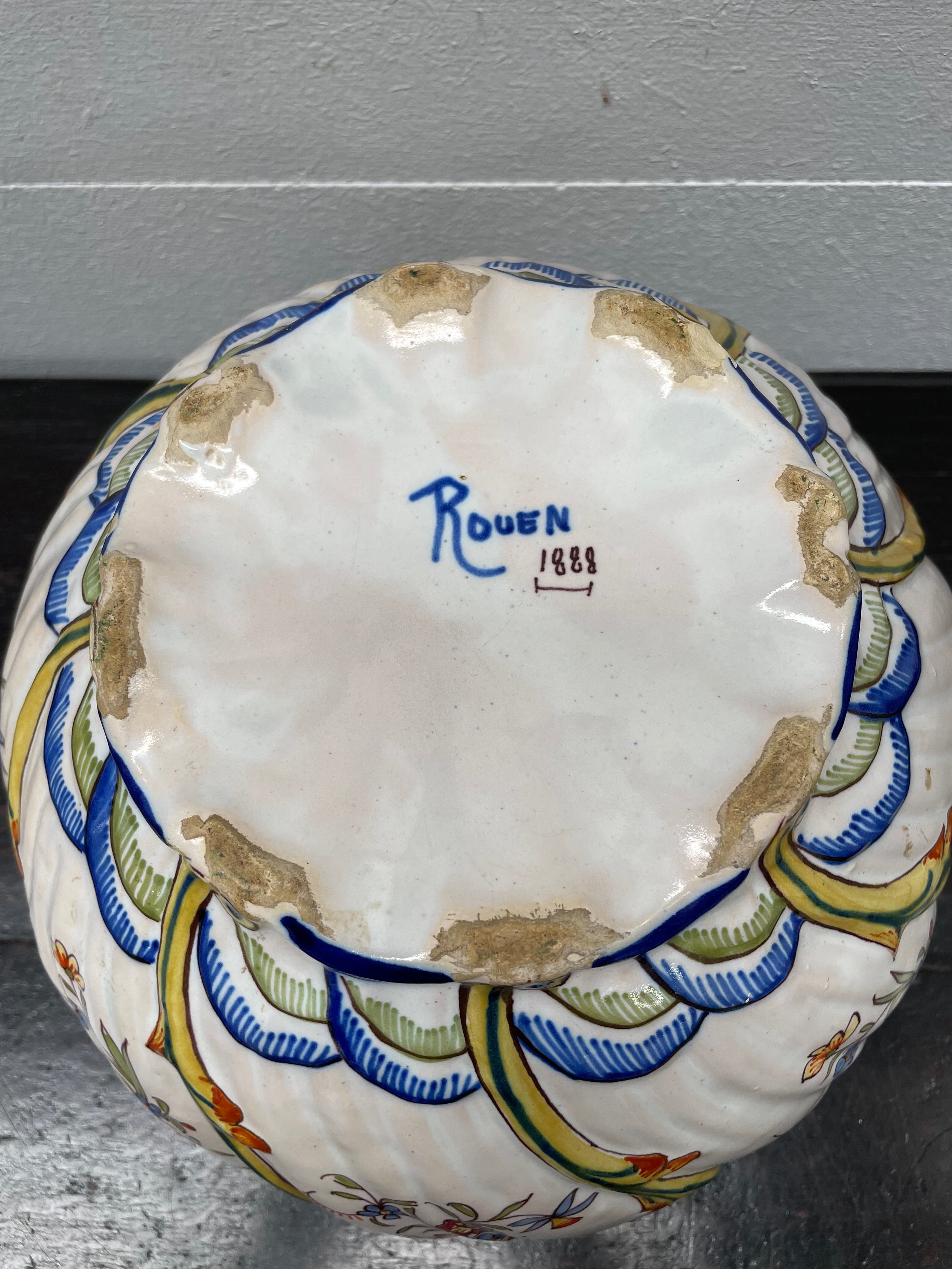 Antique Rouen Faience French Jardiniere | Antique & Vintage | Moonee Ponds Antiques | Australia Wide Delivery