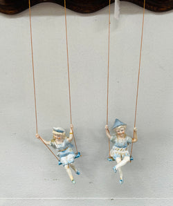 Antique Swinging Bisque Figurines | Antique & Vintage | Moonee Ponds Antiques | Australia Wide Delivery