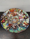 Large Art Deco Enamel Art glass bowl | Antique & Vintage | Moonee Ponds Antiques | Australia Wide Delivery