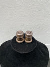 Pair Of Sterling Silver Salt & Pepper Miniature Shakers | Antique & Vintage | Moonee Ponds Antiques | Australia Wide Delivery