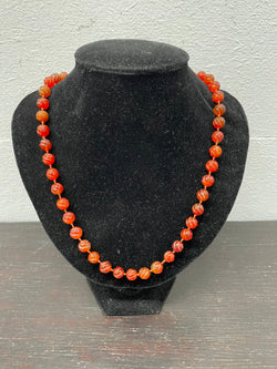 Antique Carved Cornelian Agate Necklace | Antique & Vintage | Moonee Ponds Antiques | Australia Wide Delivery