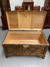 Vintage Chinese Carved Camphorwood Chest | Antique & Vintage | Moonee Ponds Antiques | Australia Wide Delivery