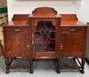 Australian Oak Sideboard With Leadlight Door | Antique & Vintage | Moonee Ponds Antiques | Australia Wide Delivery