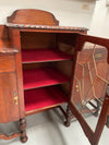 Australian Oak Sideboard With Leadlight Door | Antique & Vintage | Moonee Ponds Antiques | Australia Wide Delivery