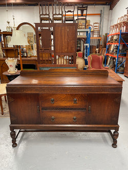 Australian Tudor Oak Sideboard | Antique & Vintage | Moonee Ponds Antiques | Australia Wide Delivery
