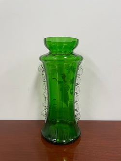 Lovely Victorian Mary Gregory glass Vase | Antique & Vintage | Moonee Ponds Antiques | Australia Wide Delivery