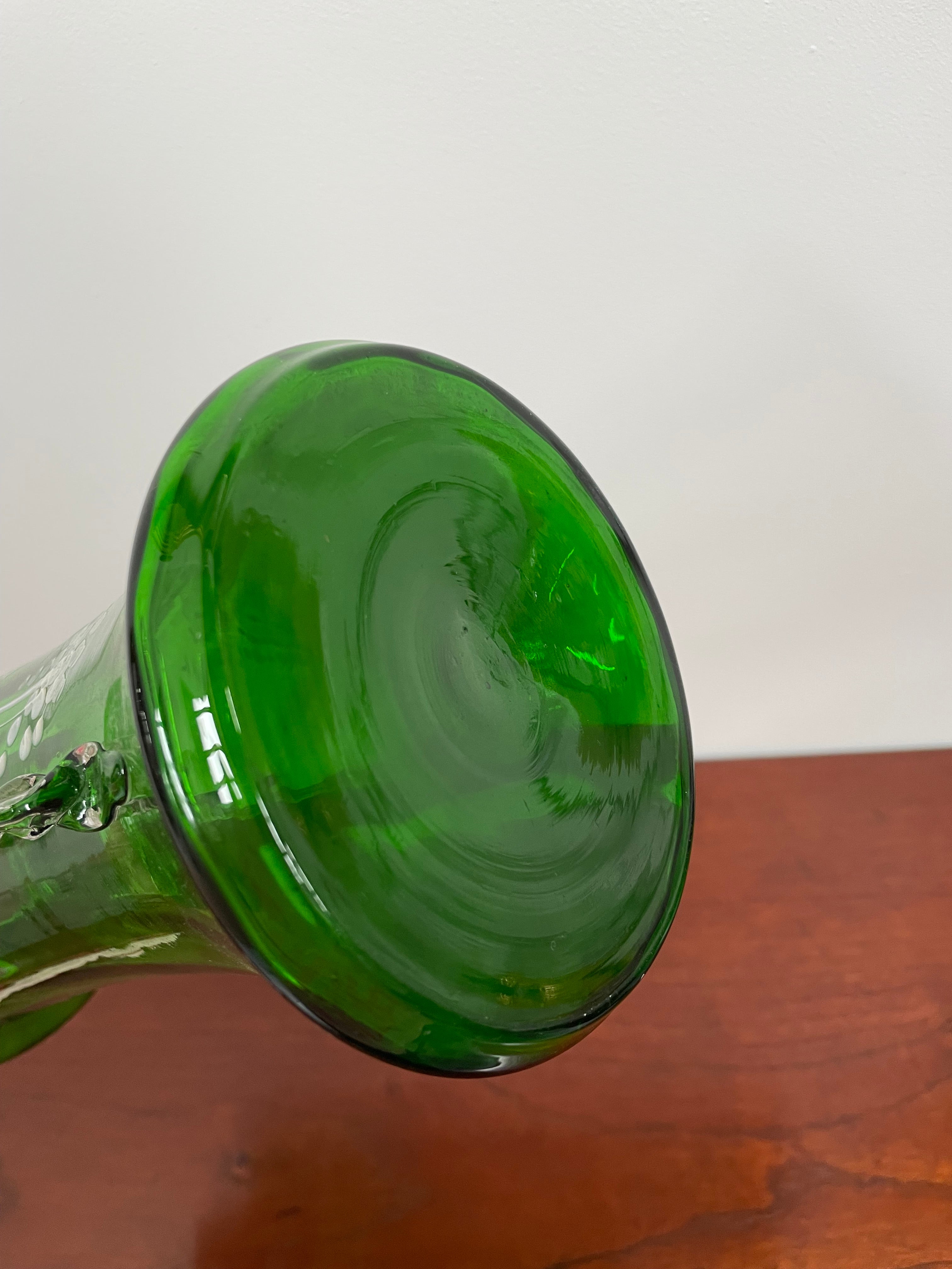Lovely Victorian Mary Gregory glass Vase | Antique & Vintage | Moonee Ponds Antiques | Australia Wide