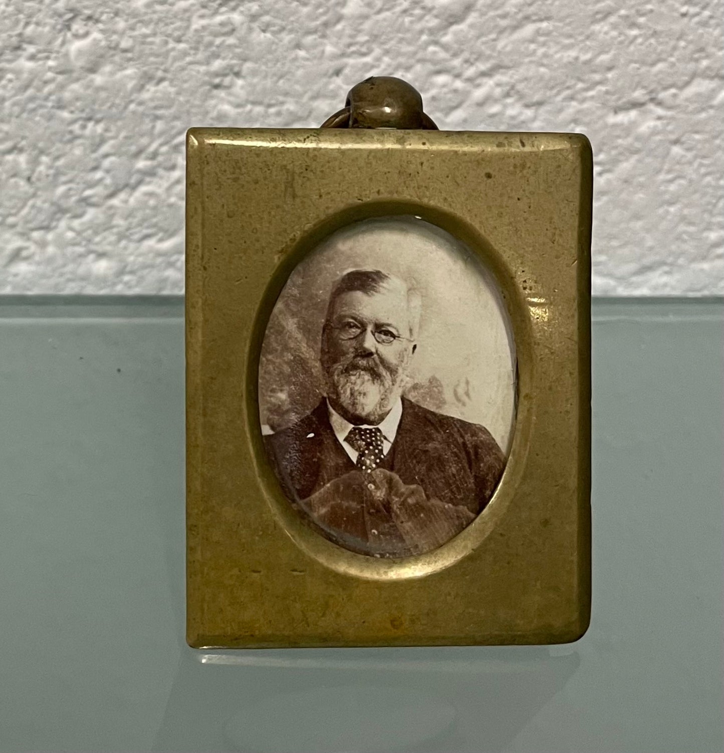 Antique Miniature brass frame