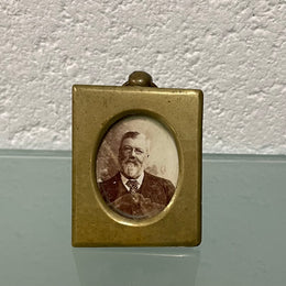 Antique Miniature brass frame