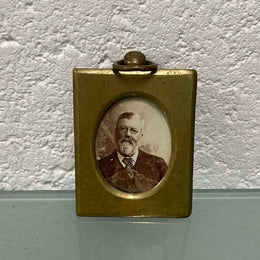 Antique Miniature brass frame