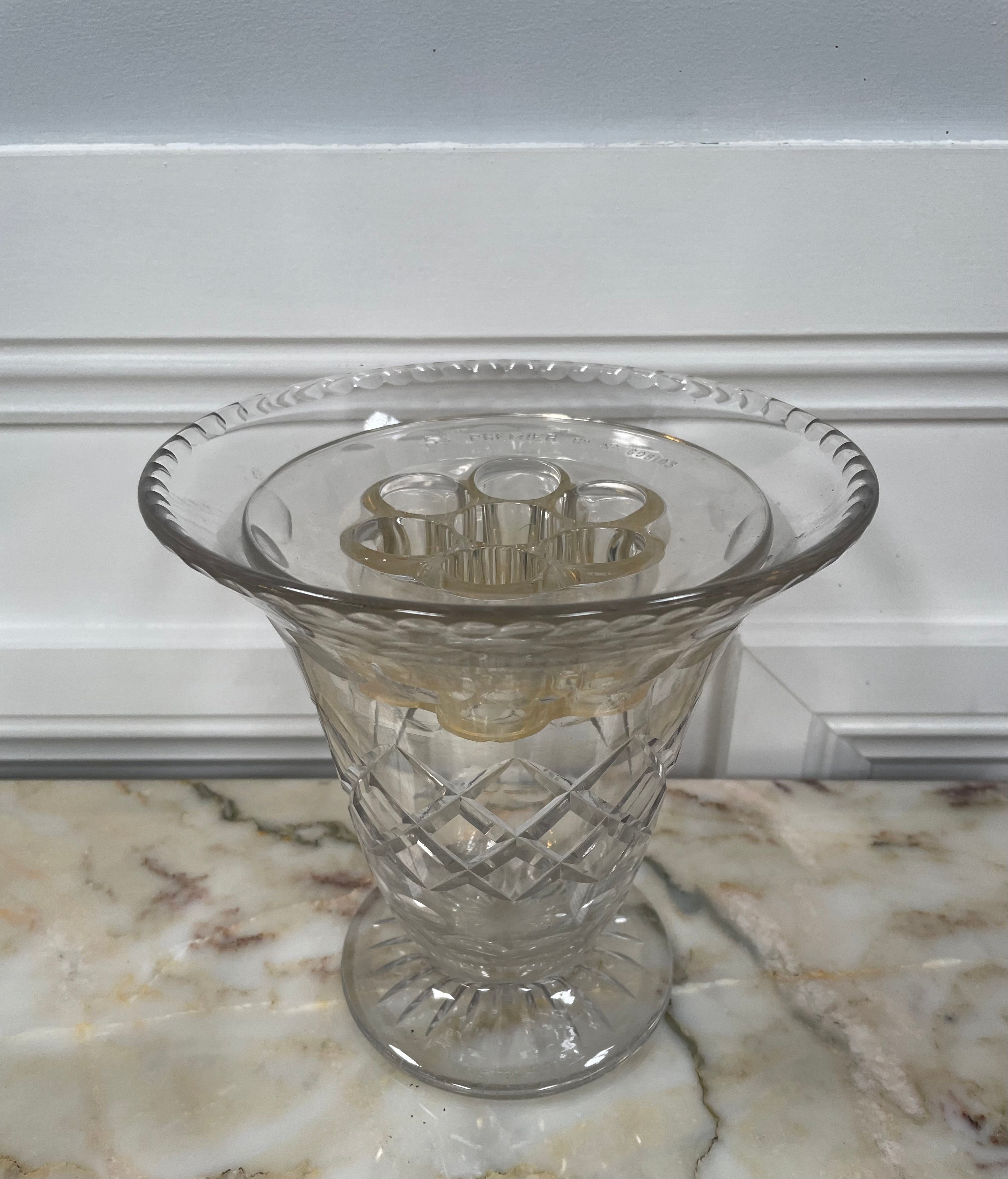 Beautiful Hand Cut Crystal Vase