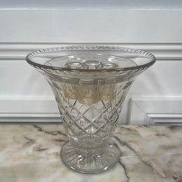 Beautiful Hand Cut Crystal Vase