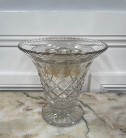 Beautiful Hand Cut Crystal Vase | Antique & Vintage | Moonee Ponds Antiques | Australia Wide Delivery
