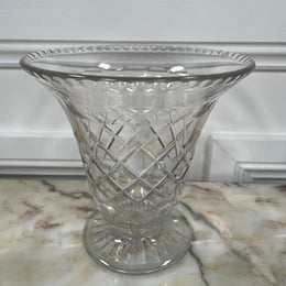 Beautiful Hand Cut Crystal Vase