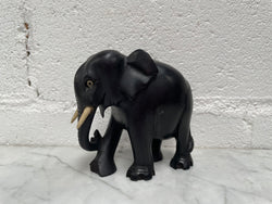 Beautiful Vintage Ebony Elephant | Antique & Vintage | Moonee Ponds Antiques | Australia Wide Delivery