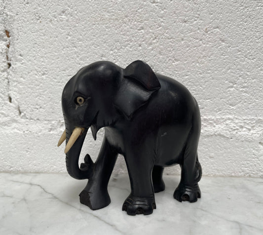 Beautiful Vintage Ebony Elephant