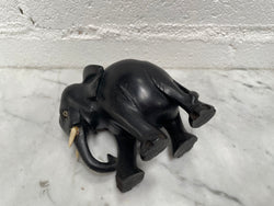 Beautiful Vintage Ebony Elephant | Antique & Vintage | Moonee Ponds Antiques | Australia Wide Delivery