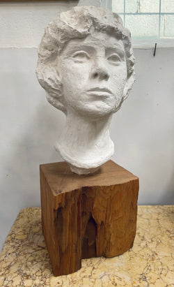 Young Lady Bust - By Hans Van Vlodrop | Antique & Vintage | Moonee Ponds Antiques | Australia Wide Delivery