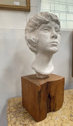 Young Lady Bust - By Hans Van Vlodrop | Antique & Vintage | Moonee Ponds Antiques | Australia Wide Delivery