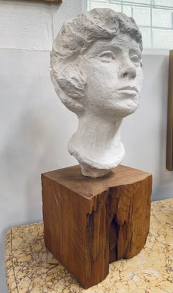 Young Lady Bust - By Hans Van Vlodrop | Antique & Vintage | Moonee Ponds Antiques | Australia Wide Delivery