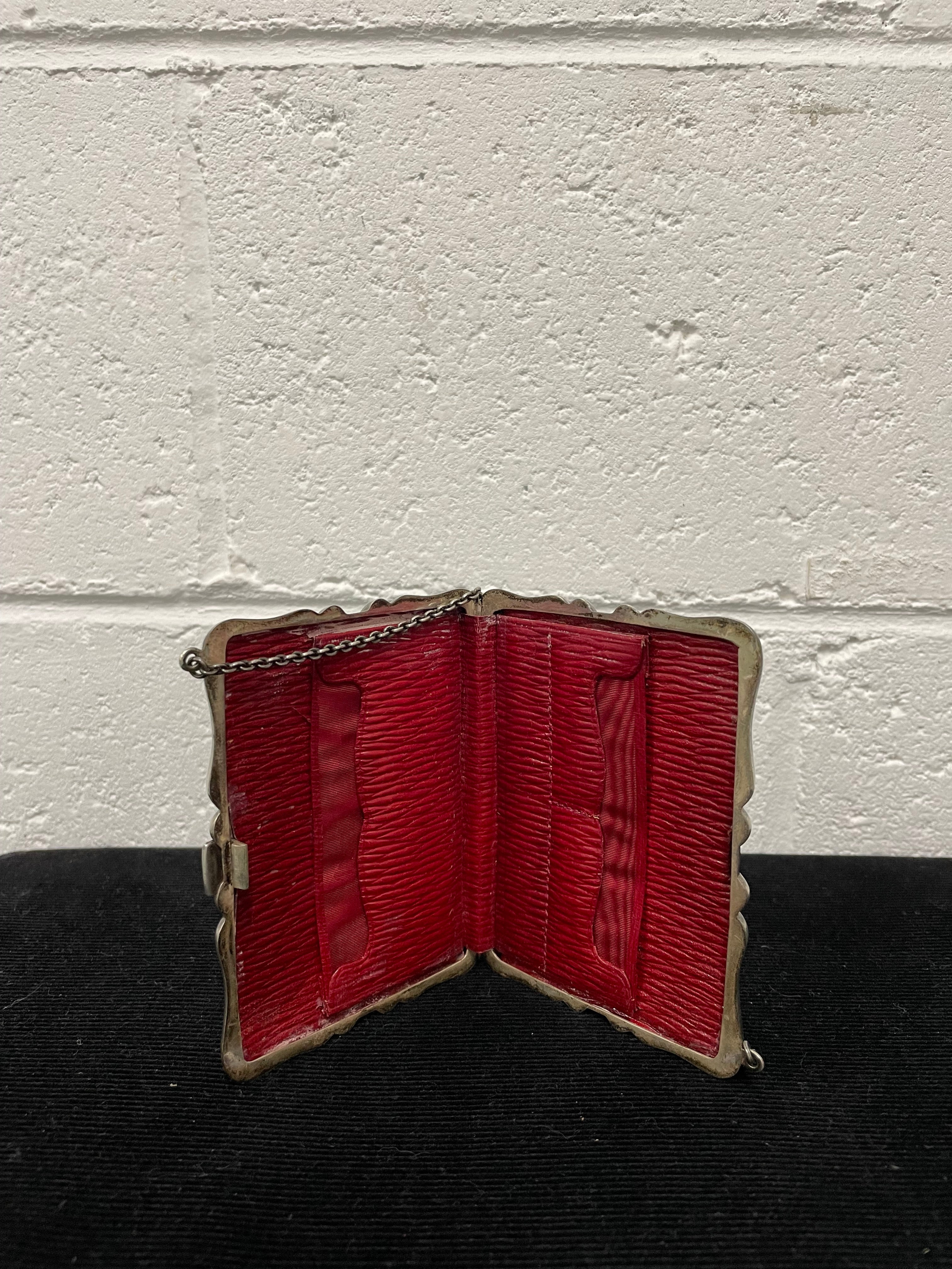 Stunning Edwardian Silver Card Case / Coin Purse | Antique & Vintage | Moonee Ponds Antiques | Australia Wide Delivery
