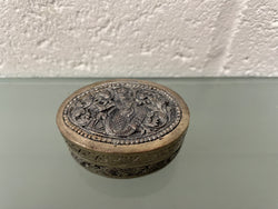 Vintage Asian Silver Trinket / Pill Box. | Antique & Vintage | Moonee Ponds Antiques | Australia Wide Delivery