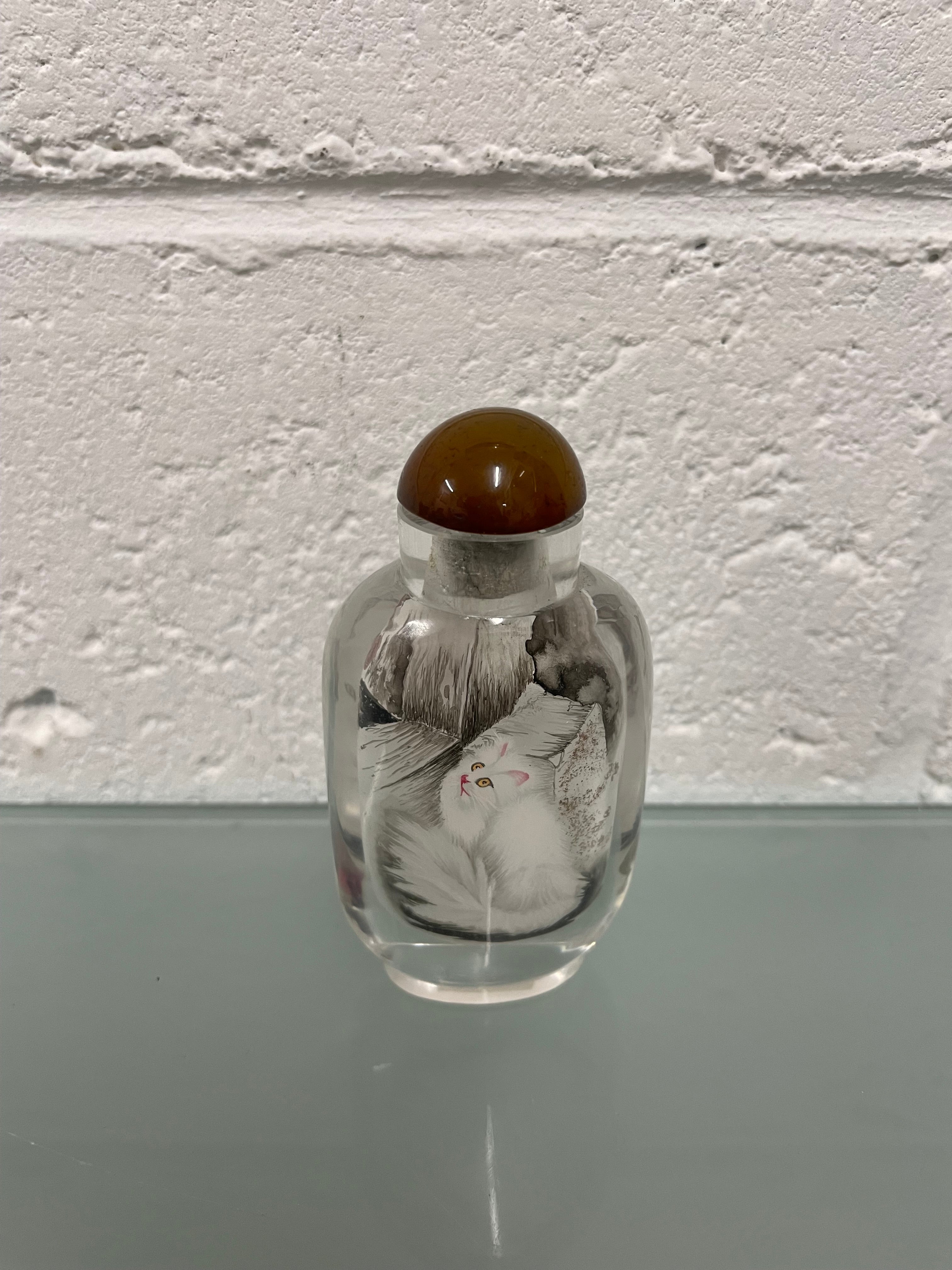 Reverse Painted Chinese Snuff Bottle