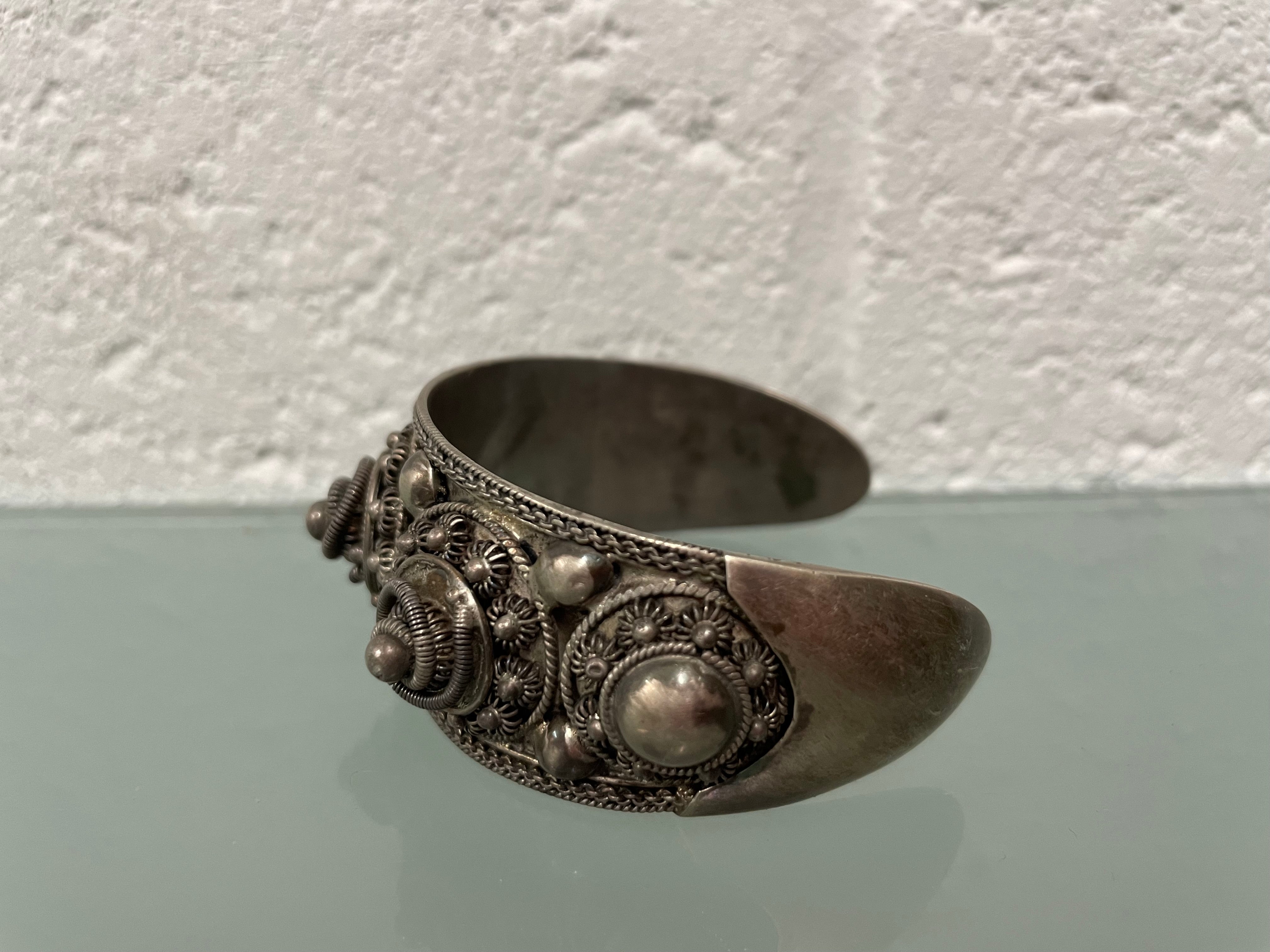 Vintage Chinese Silver Bracelet / Cuff