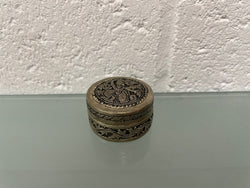 Vintage Asian Silver Trinket / Pill Box | Antique & Vintage | Moonee Ponds Antiques | Australia Wide Delivery
