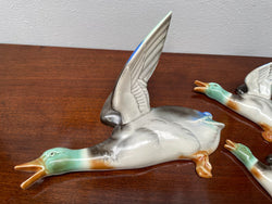 Set Of 3 Poole England Flying Ducks | Antique & Vintage | Moonee Ponds Antiques | Australia Wide Delivery