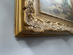 Stunning French oil Painting | Antique & Vintage | Moonee Ponds Antiques | Australia Wide Delivery