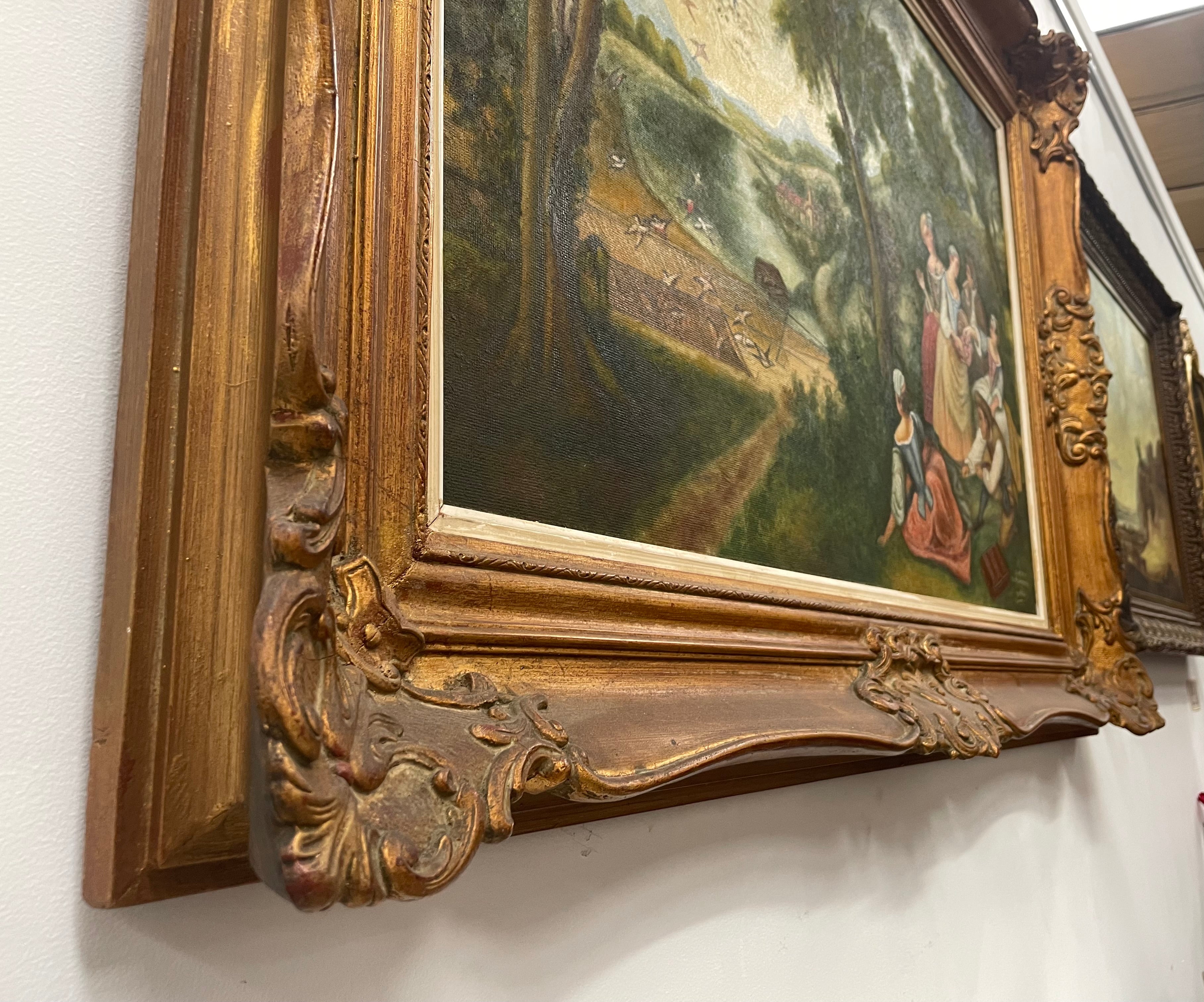 Beautiful Large Signed Oil Painting | Antique & Vintage | Moonee Ponds Antiques | Australia Wide Delivery