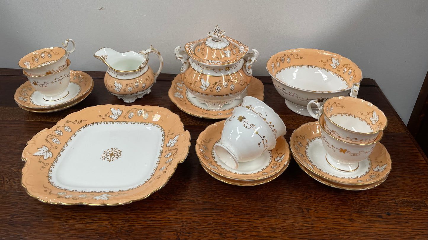 Stunning and Rare Coalport Part Tea Set