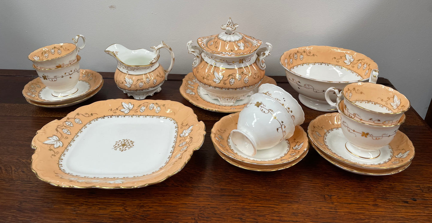 Stunning and Rare Coalport Part Tea Set