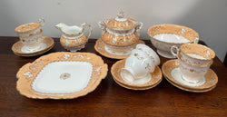 Stunning and Rare Coalport Part Tea Set | Antique & Vintage | Moonee Ponds Antiques | Australia Wide Delivery