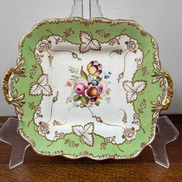 Davenport Hand Painted and Gilded Floral Bowl