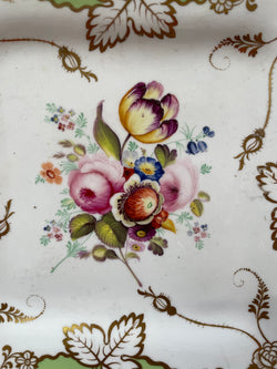 Davenport Hand Painted and Gilded Floral Bowl | Antique & Vintage | Moonee Ponds Antiques | Australia Wide Delivery