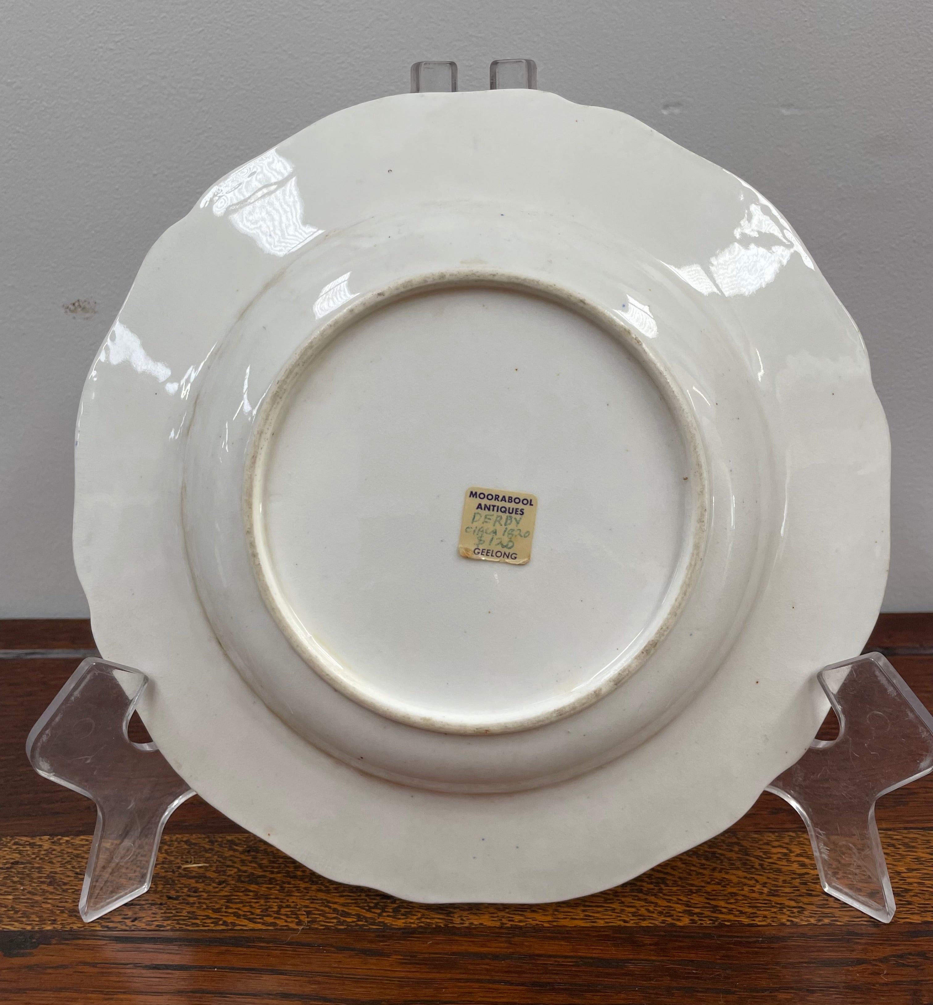 Stunning Derby Hand Painted Floral Bowl | Antique & Vintage | Moonee Ponds Antiques | Australia Wide