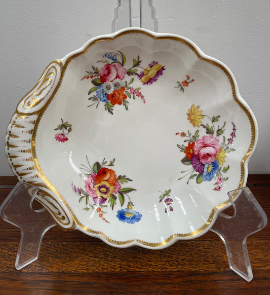 Beautiful Hand painted Floral decorated dish