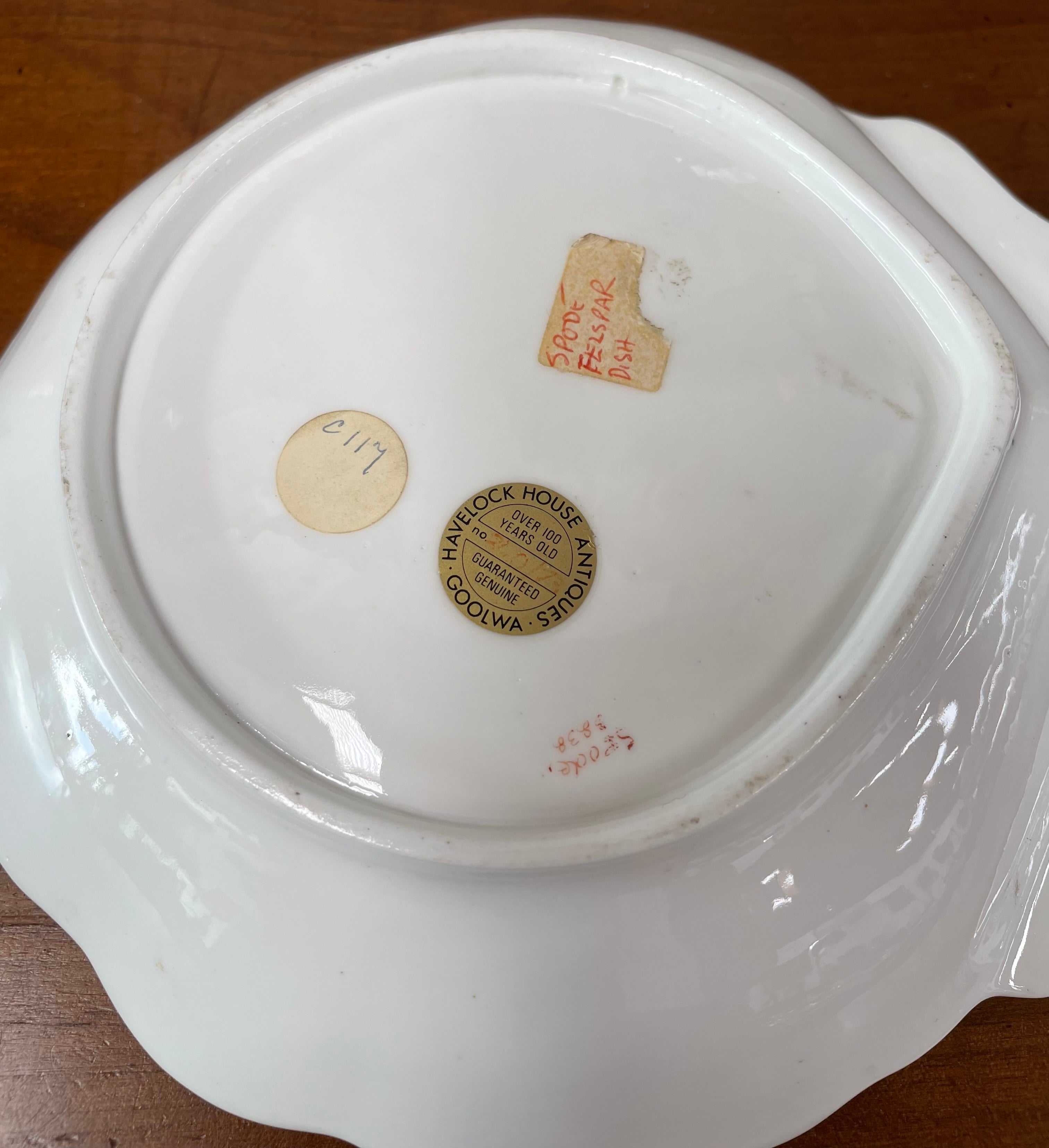 Beautiful Hand painted Floral decorated dish | Antique & Vintage | Moonee Ponds Antiques | Australia Wide Delivery