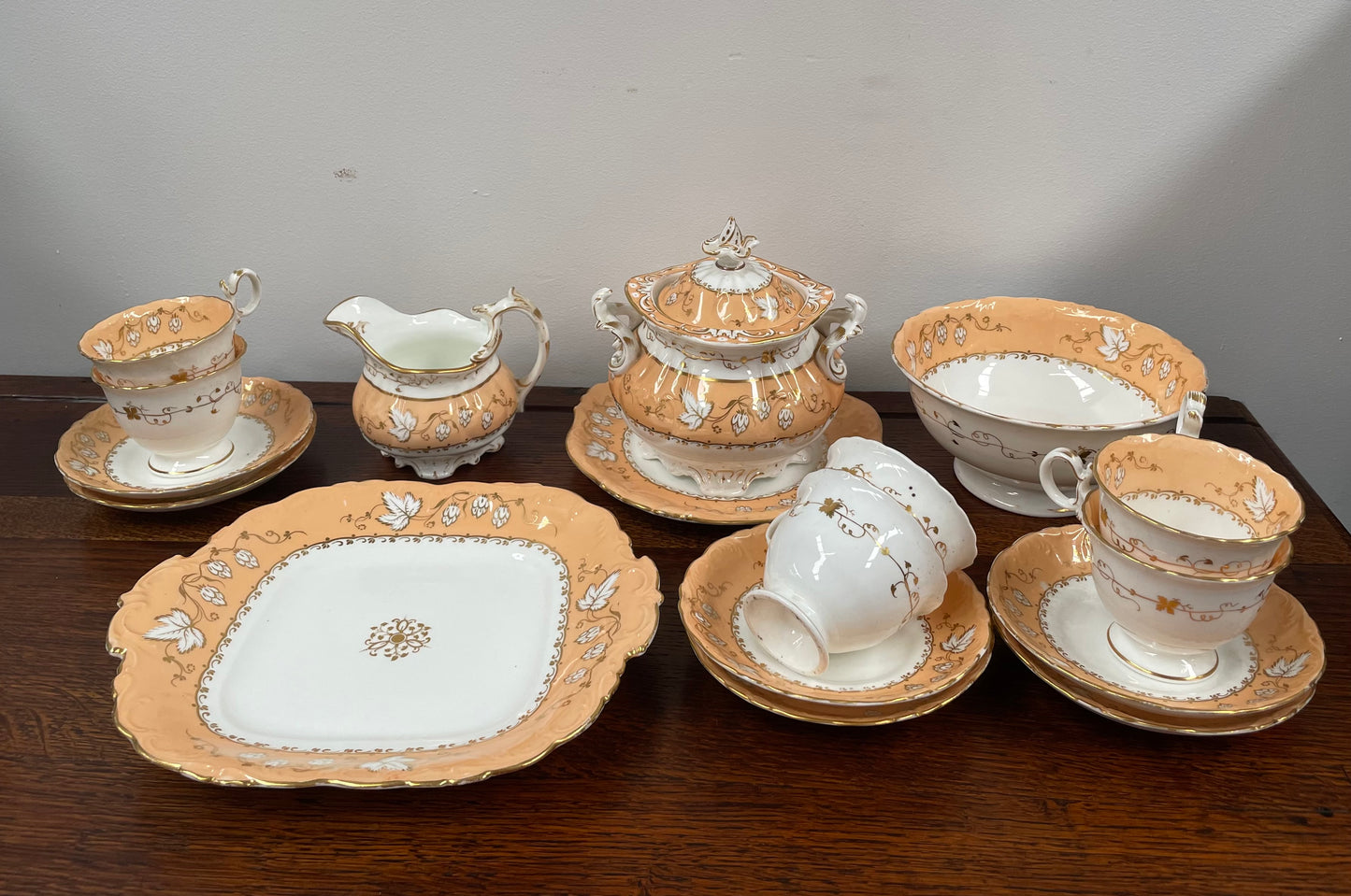 Stunning and Rare Coalport Part Tea Set