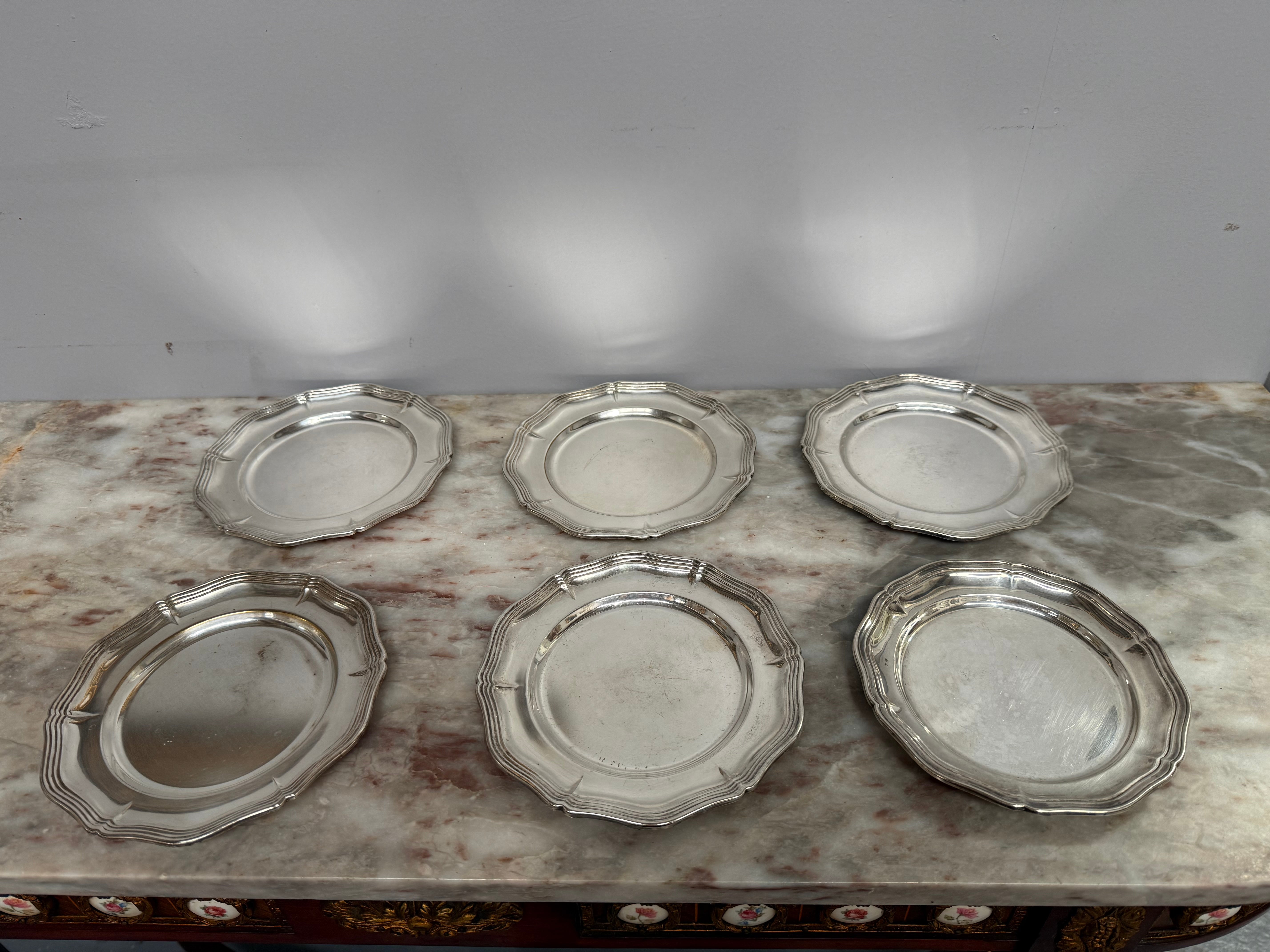 Matched Set of 6 WMF Silver Plated Dishes | Antique & Vintage | Moonee Ponds Antiques | Australia Wide Delivery