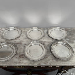 Matched Set of 6 WMF Silver Plated Dishes