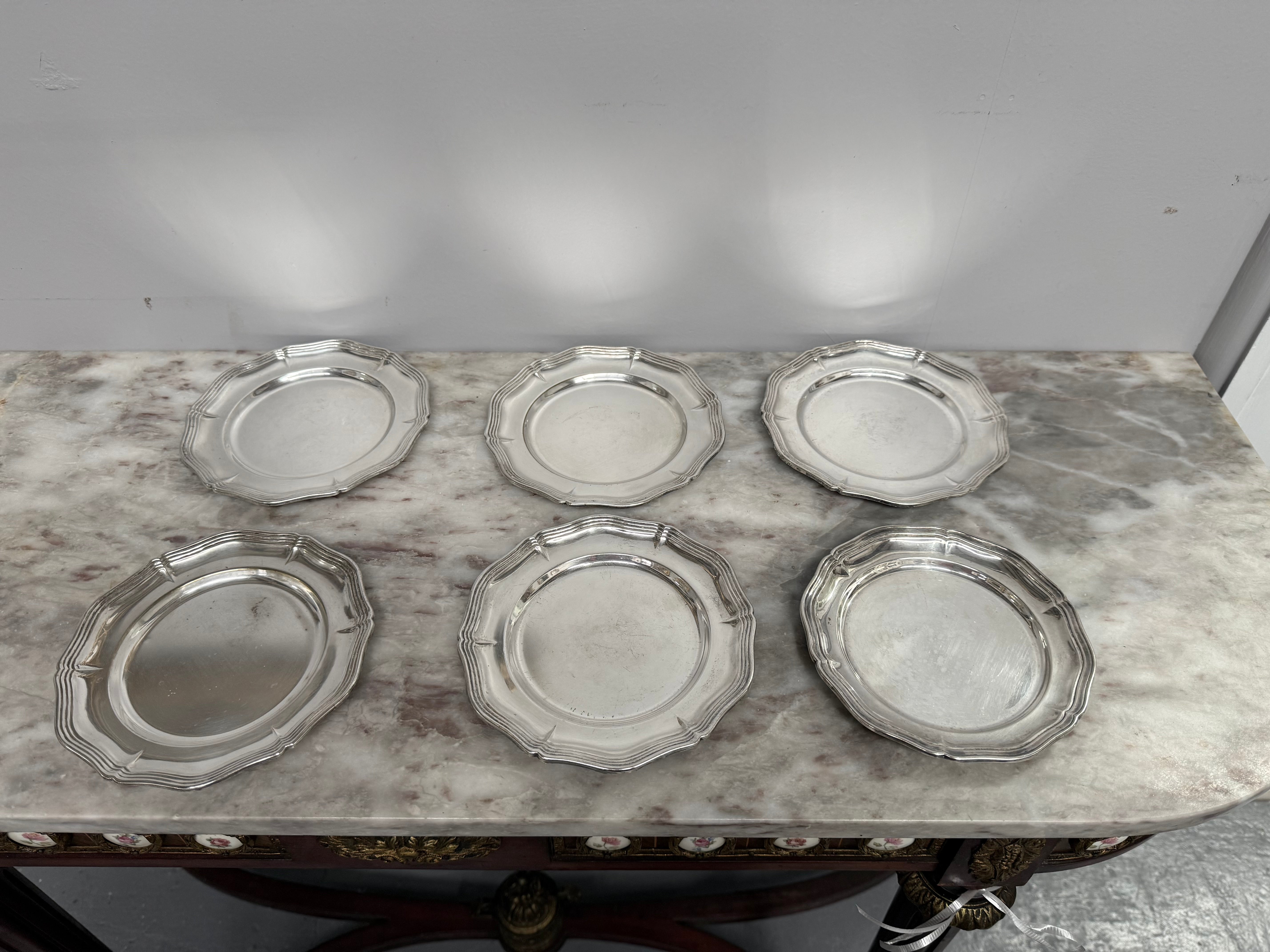Matched Set of 6 WMF Silver Plated Dishes | Antique & Vintage | Moonee Ponds Antiques | Australia Wide Delivery