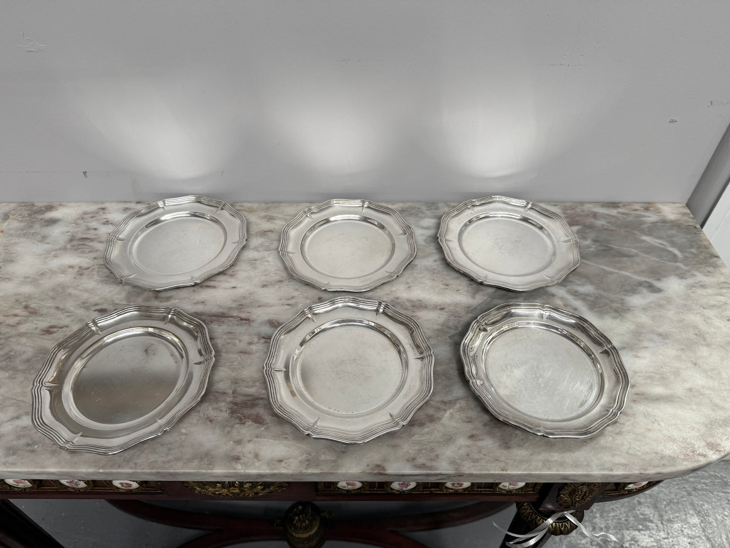 Matched Set of 6 WMF Silver Plated Dishes