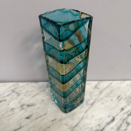 Vintage Signed Phoenician Maltese Unique Glass Vase