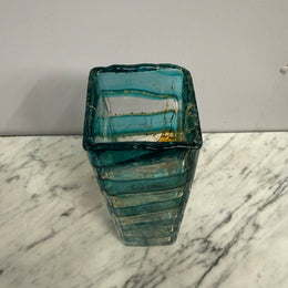 Vintage Signed Phoenician Maltese Unique Glass Vase