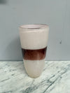 Vintage Pink / Brown Art Glass Vase | Antique & Vintage | Moonee Ponds Antiques | Australia Wide Delivery